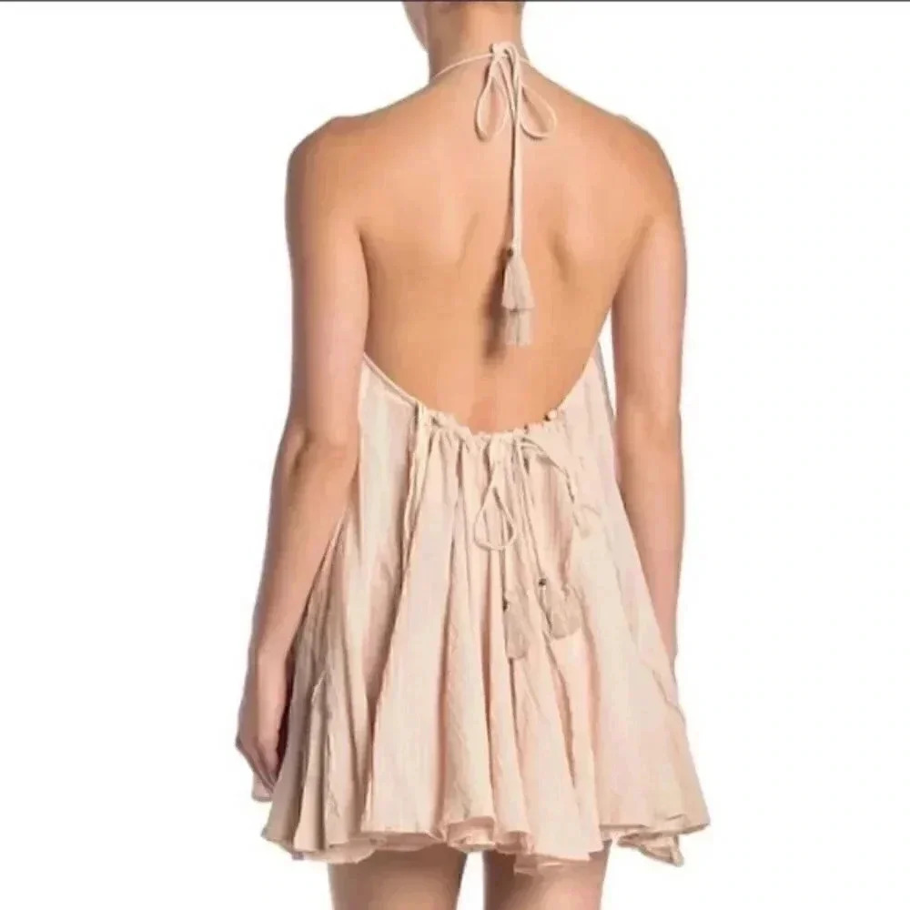 Free People Tunic Halter Dress - Picture 2 of 5